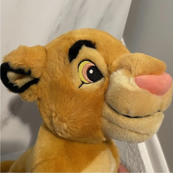 Vintage Disney Store Plush Simba Authentic Original 14” Stuffed Animal Lion - Picture 6 of 11